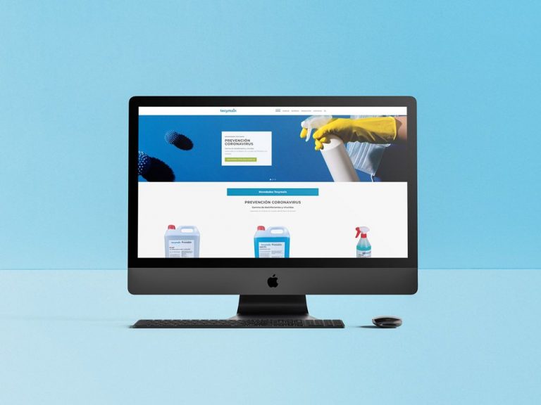 tienda online para empresa de limpieza