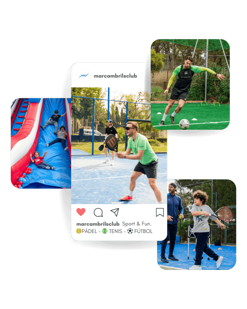 Mar Cambrils mockup posts