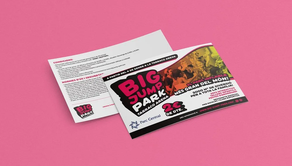 Vale de descuento de Big Jump Park