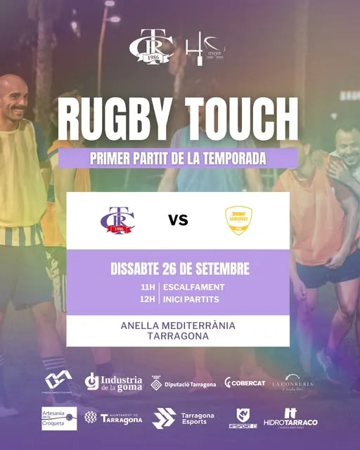 Publicación del Club Rugby Tarragona: Rugby Touch