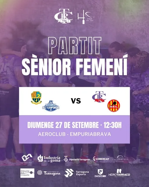 Publicación del Club Rugby Tarragona: Sènior Femení