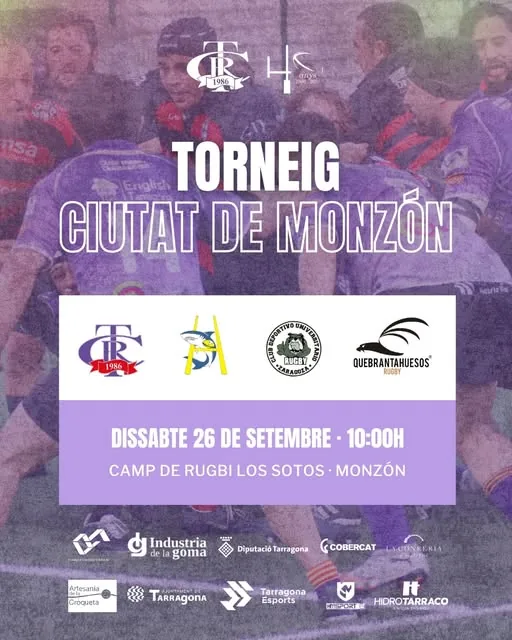 Publicación del Club Rugby Tarragona: Torneig Ciutat de Monzón