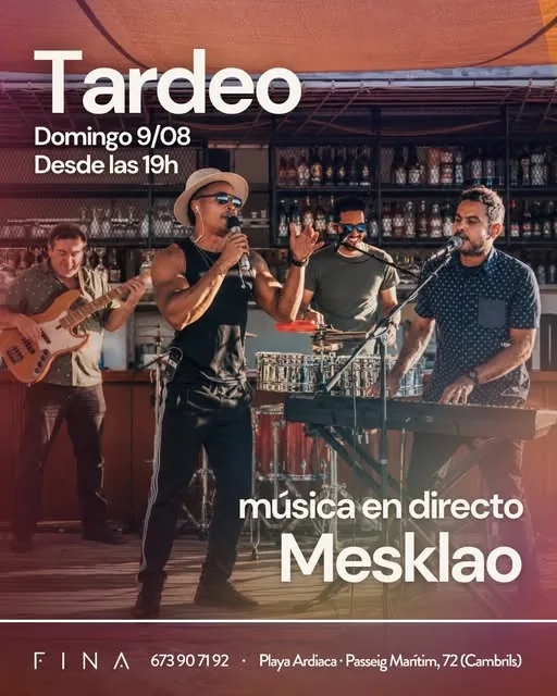 Cartel Mesklao: música en directo