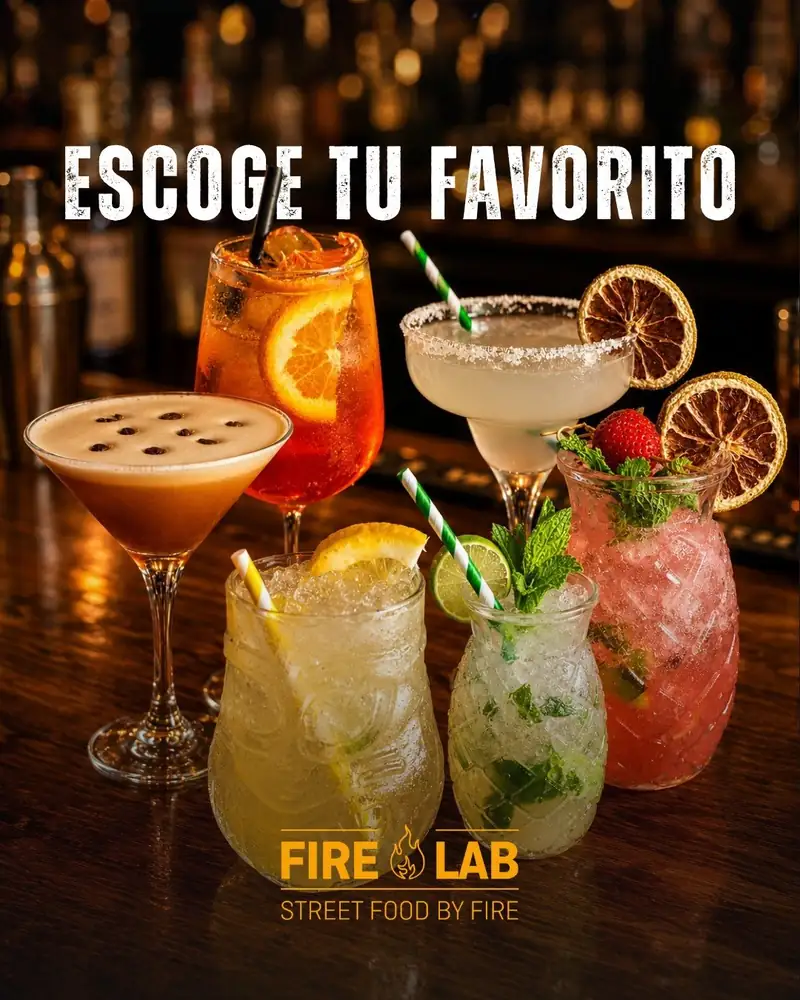 Publicación real de FireLab: Cócteles