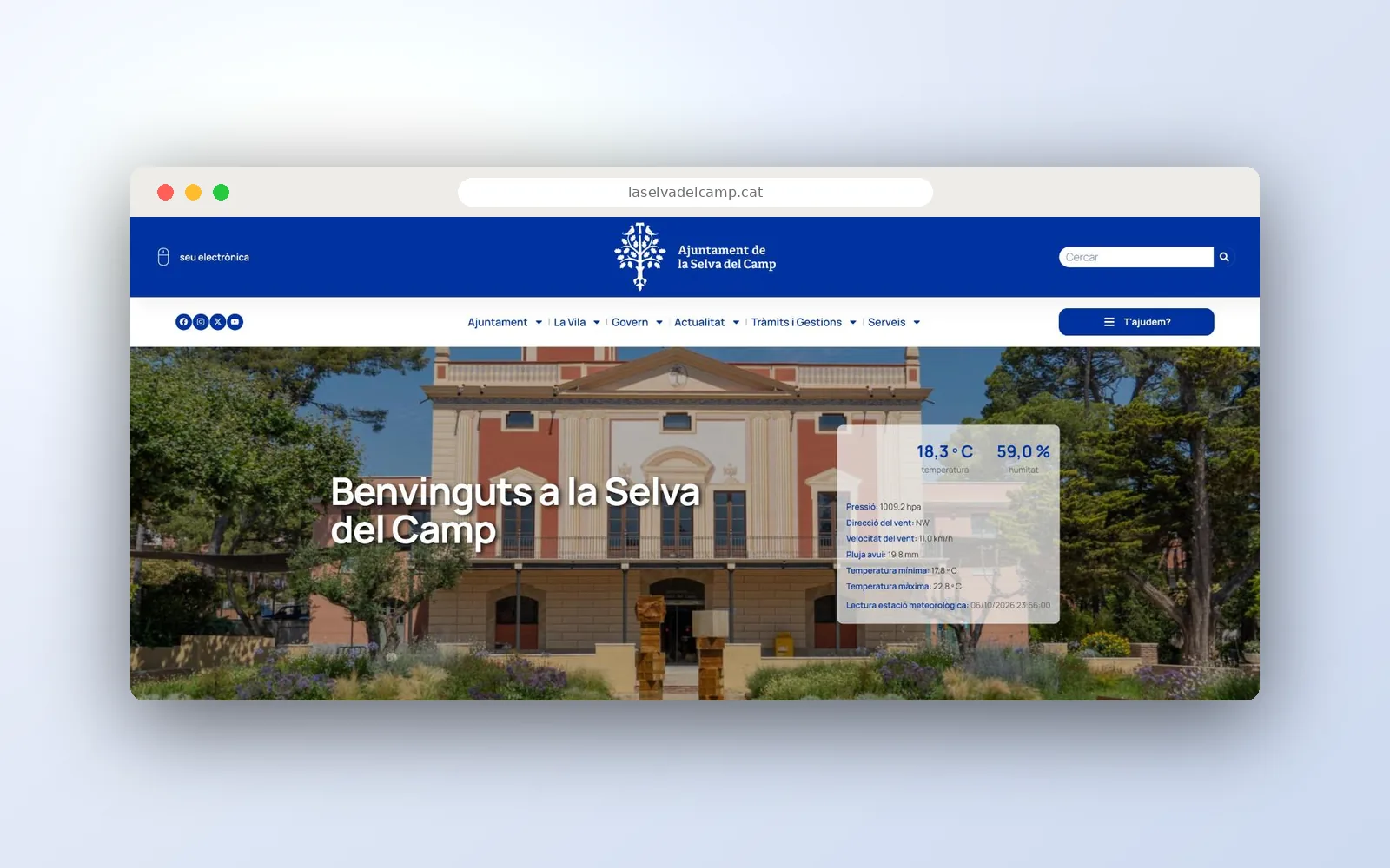 Portal del Ayuntamiento de la Selva del Camp