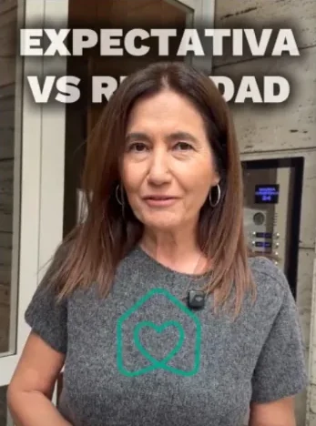 Portada del reel «Tu casa ideal» con Mery Alonso hablando a cámara