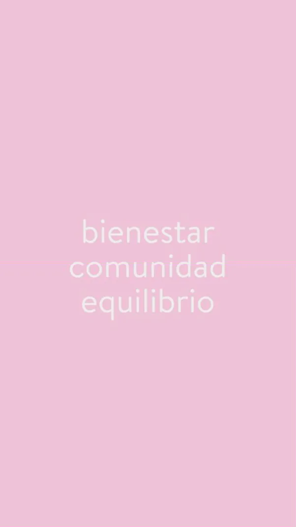 Portada del reel Bienestar, comunidad, equilibrio
