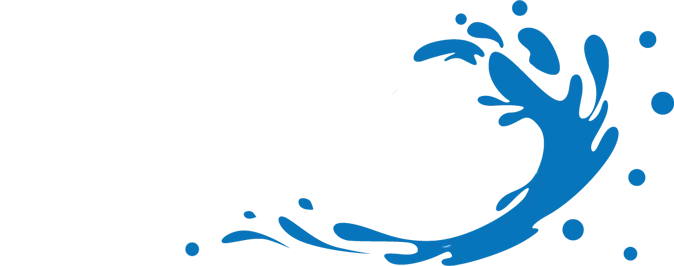 Logo de Parques Acuáticos para fondo oscuro