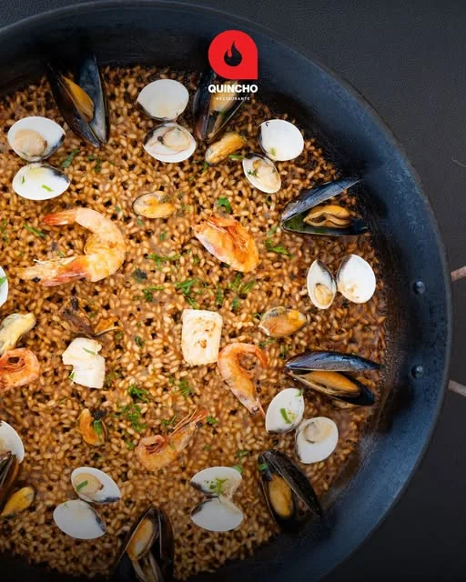Paella de marisco de Quincho